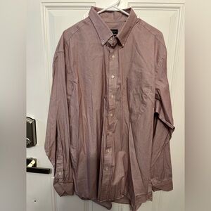 Club Room Men's Dress Down Shirt - Soft Mauve